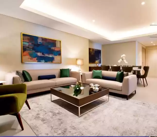 Résidentiel Propriété prête 2 chambres F / F Appartement  a louer au Al-Sadd , Doha #10173 - 1  image 